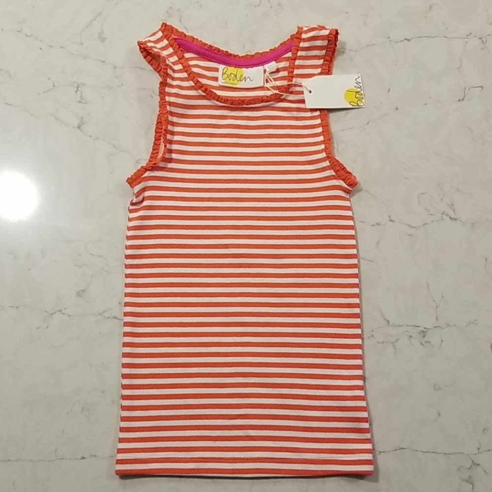 Boden Ribbed Striped Tank Top